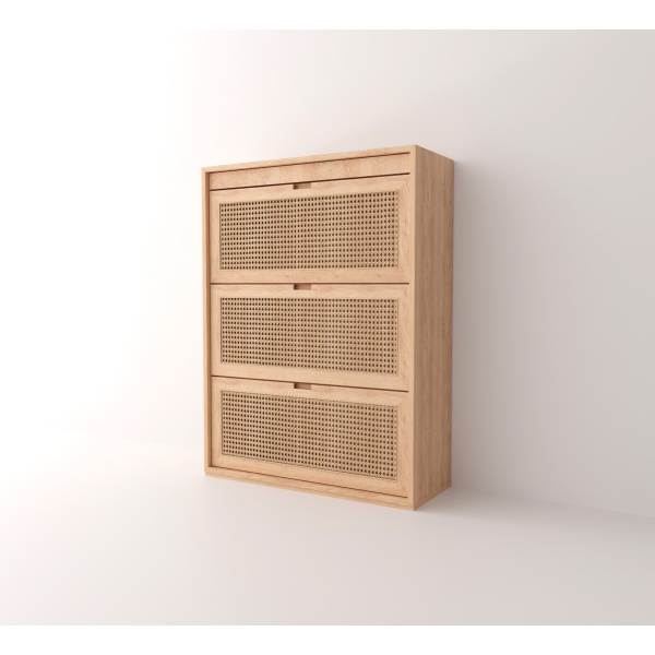 Cane' Shoe cabinet